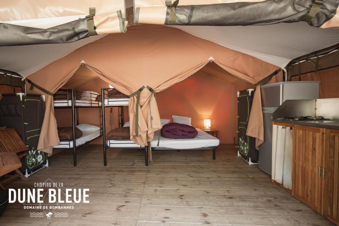 Camping de la Dune Bleue Carcans Eksteriør billede