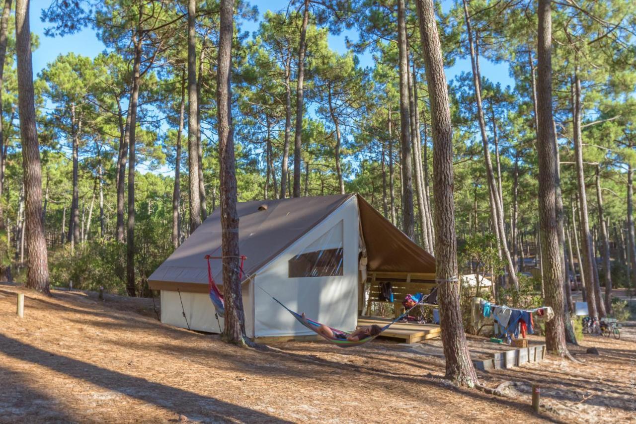 Camping de la Dune Bleue Carcans Eksteriør billede