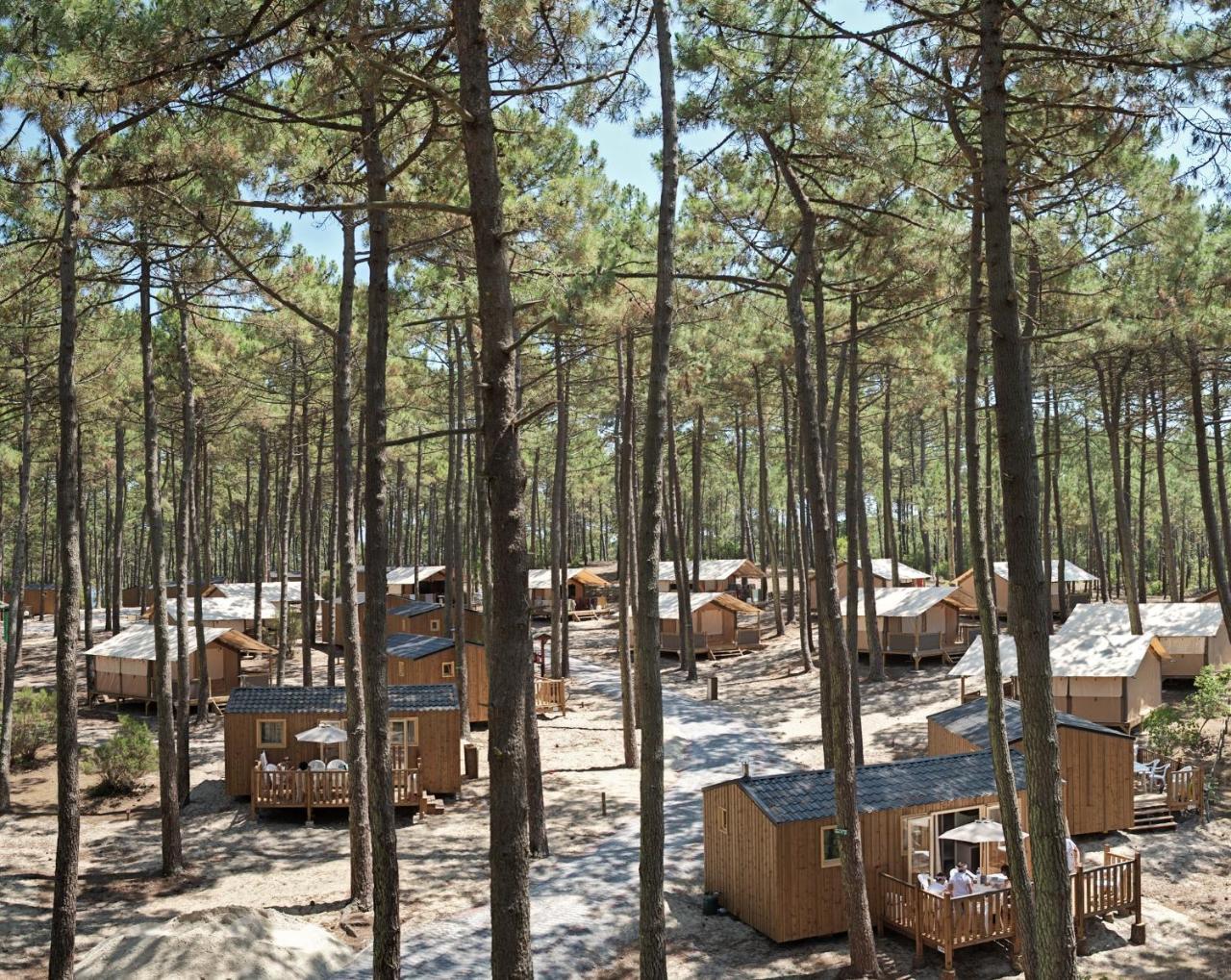 Camping de la Dune Bleue Carcans Eksteriør billede