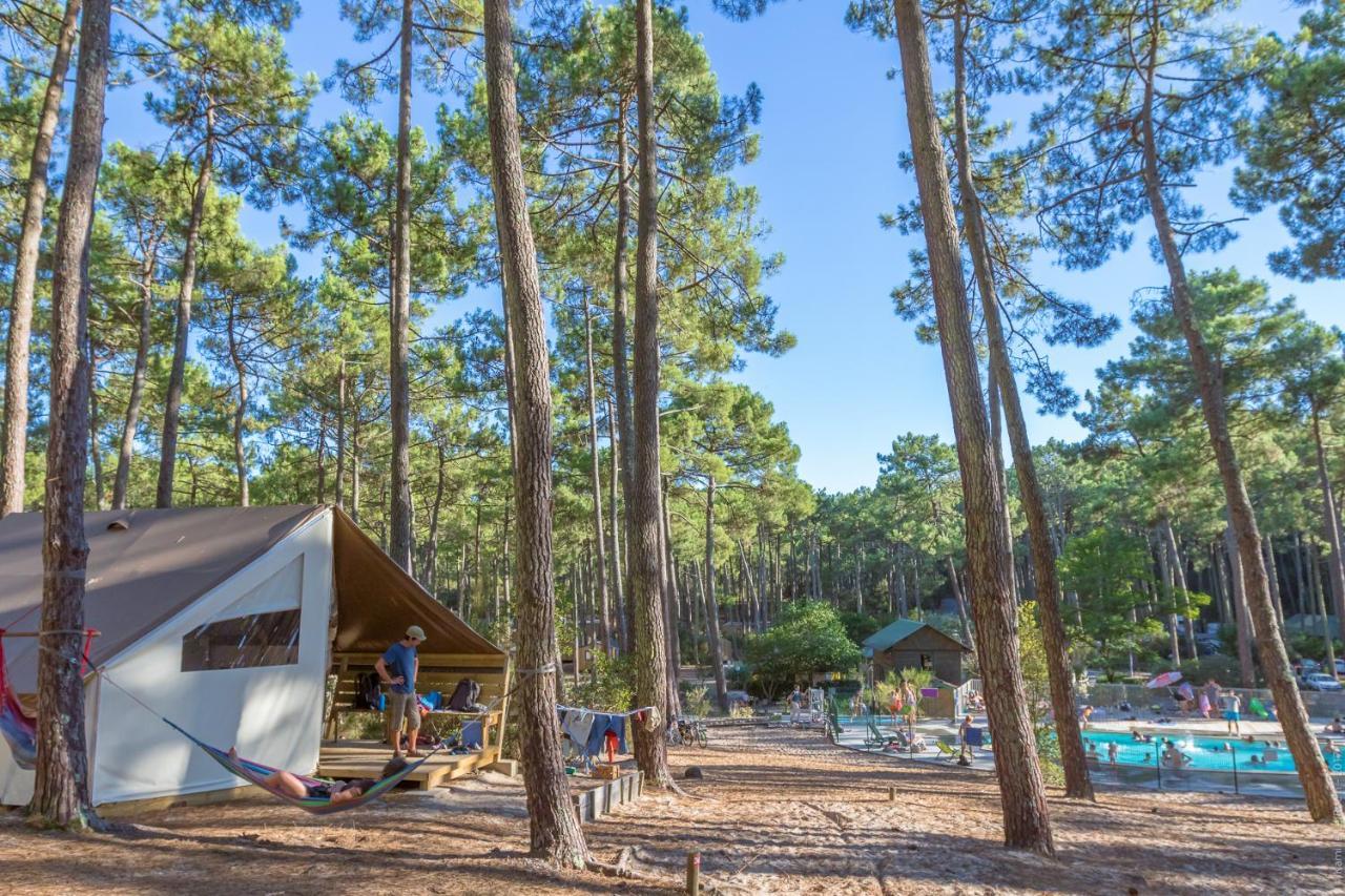 Camping de la Dune Bleue Carcans Eksteriør billede